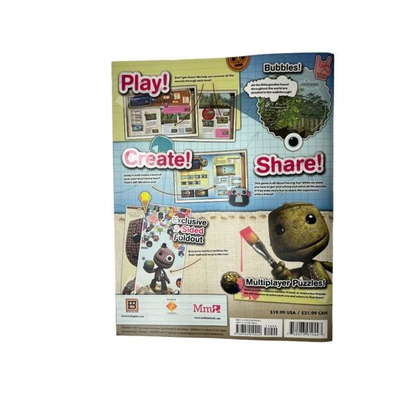 Playstation Little Big Planet Series Guide book Signature Series Guide - Picture 3 of 4